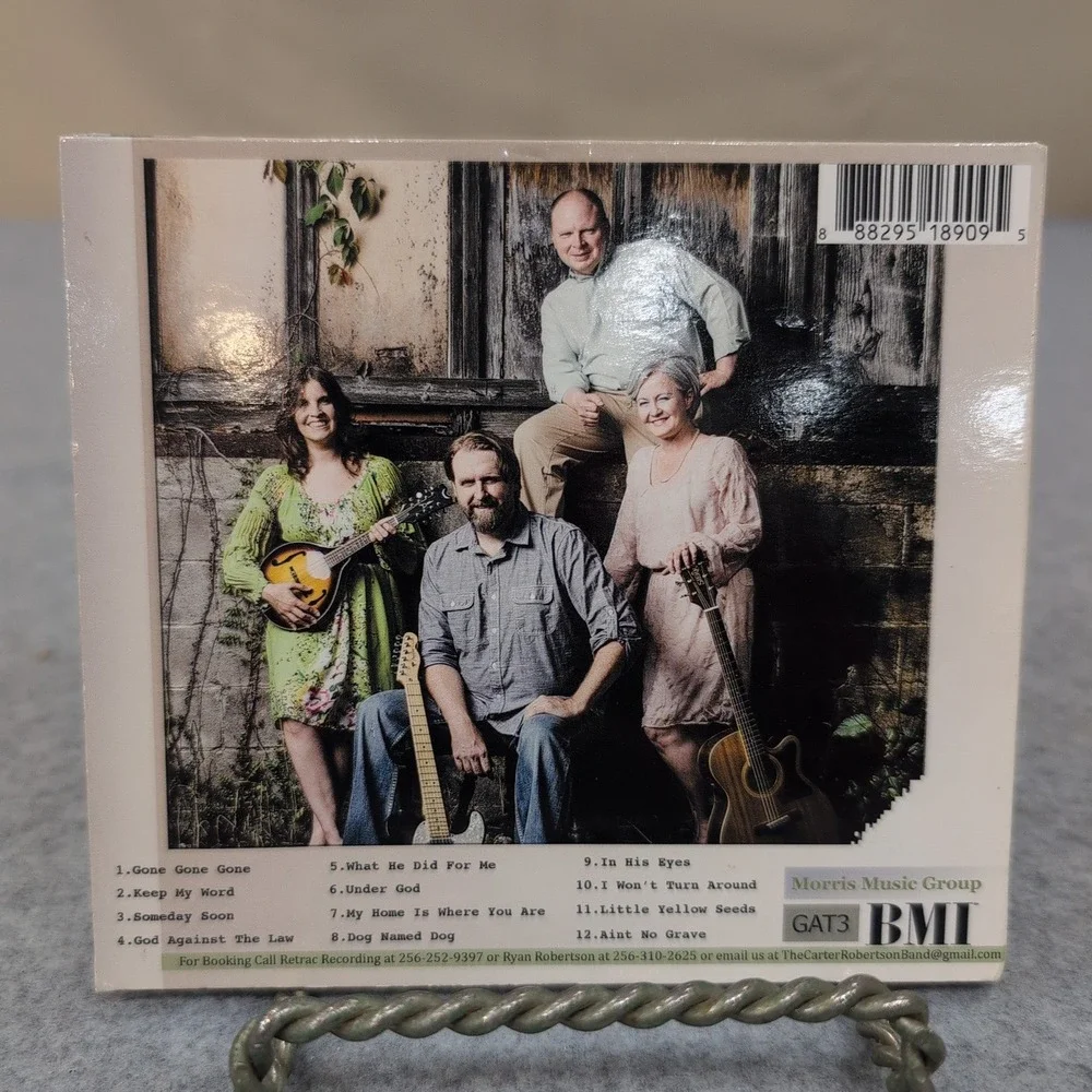 The Carter-Robertson Band Someday Soon CD Morris Music Group Christian Gospel - Picture 2 of 3